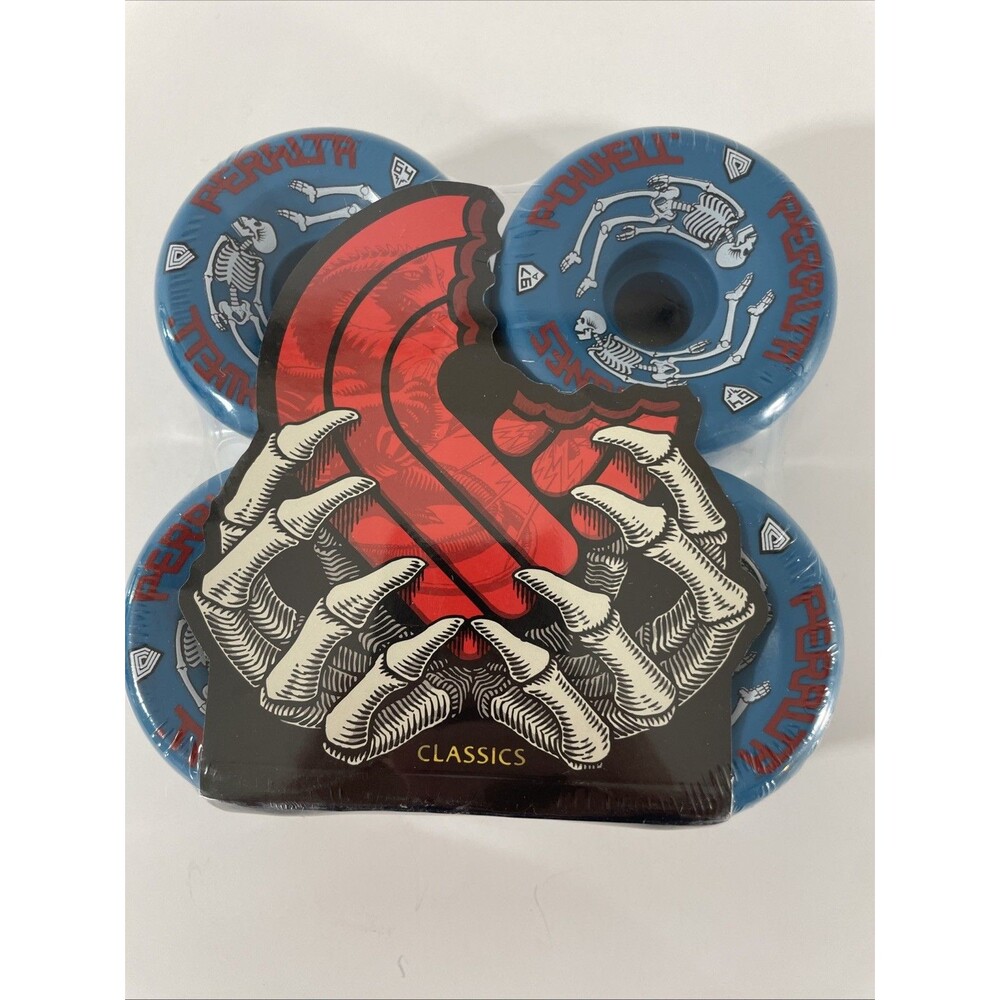 Powell Peralta G BONES Skateboard Wheels 64mm 97a BLUE